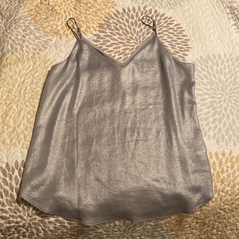 Express Silver Sparkle Tank